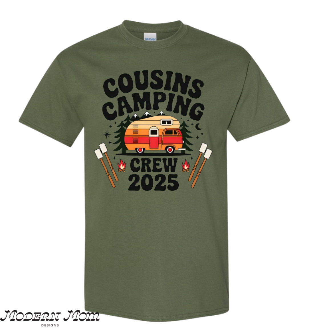 Cousin camping crew 2025 toddler/youth)