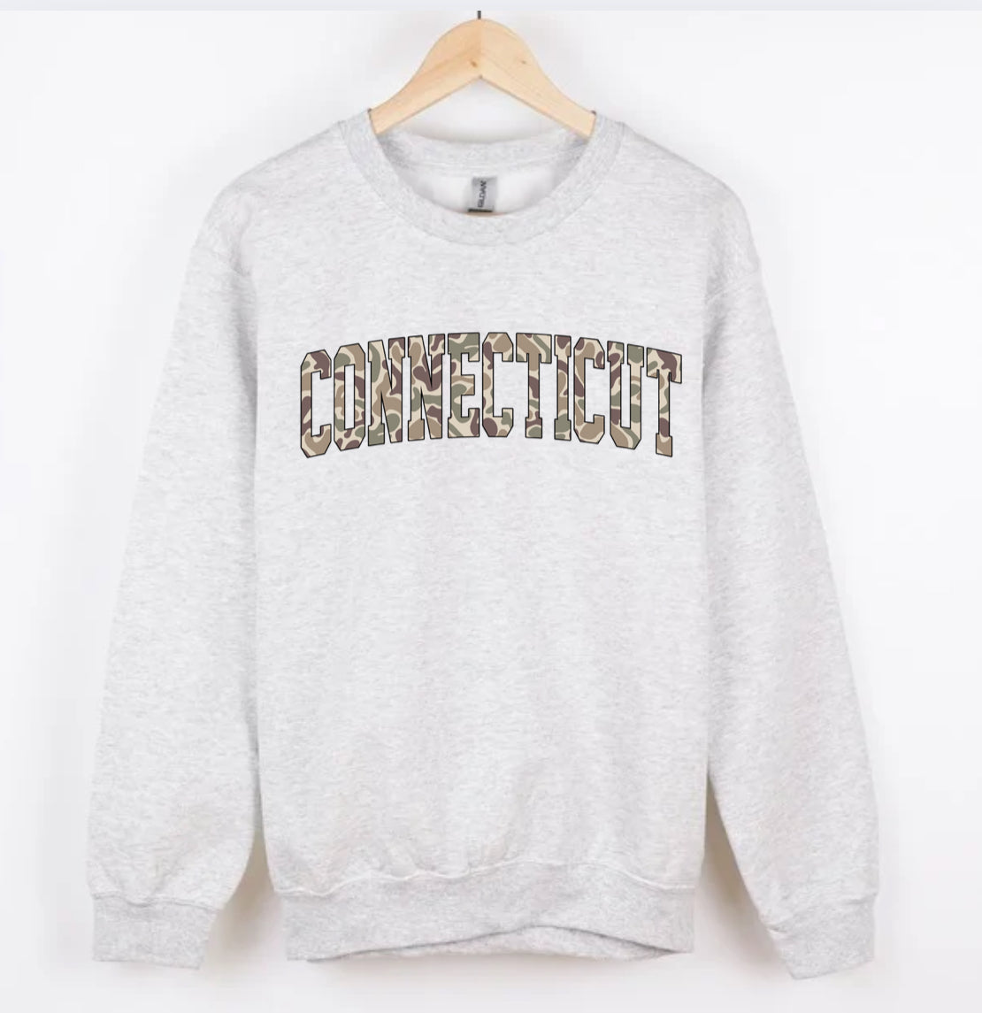 Connecticut duck camo crewneck