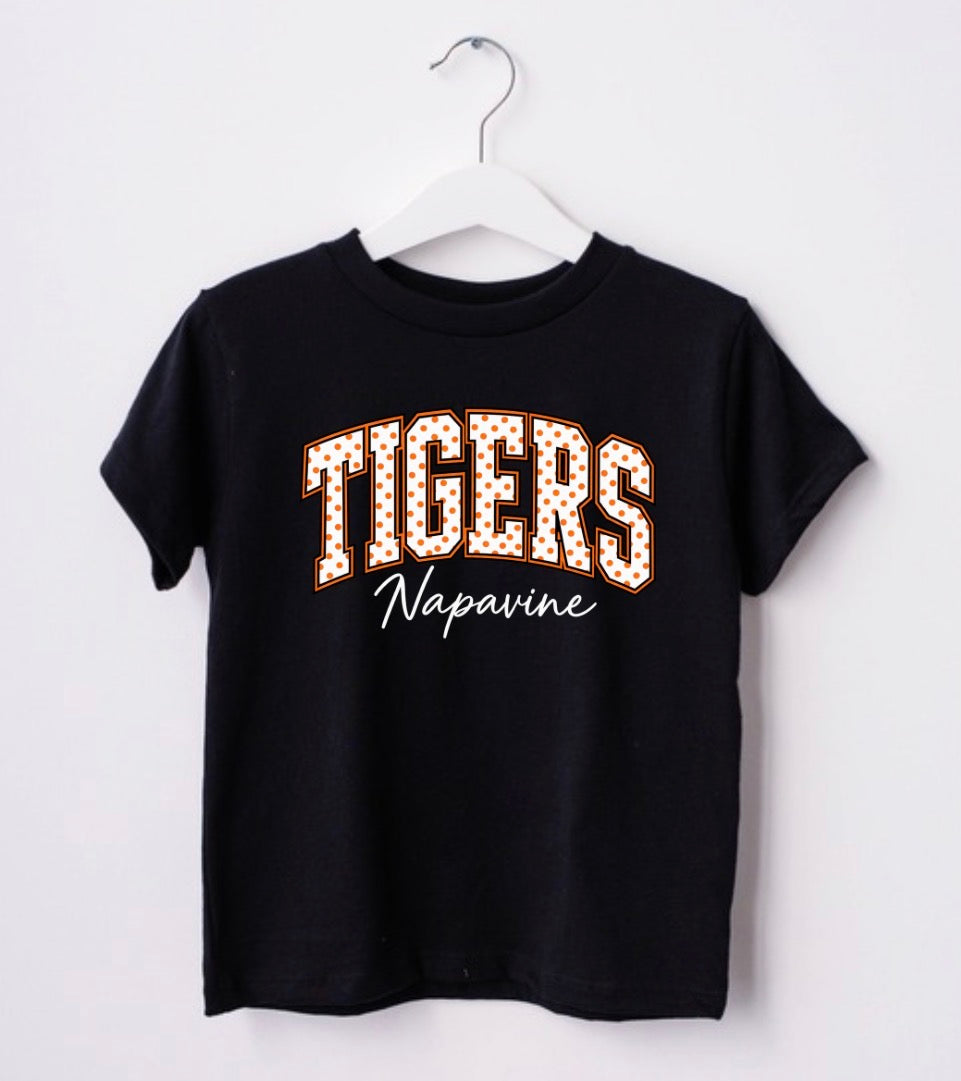 Napavine Tigers TODDLER-YOUTH (tee shirt, crewneck or hoodie)