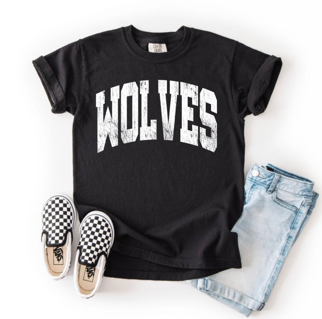 Black Hills Wolves YOUTH (tee shirt, crewneck or hoodie)