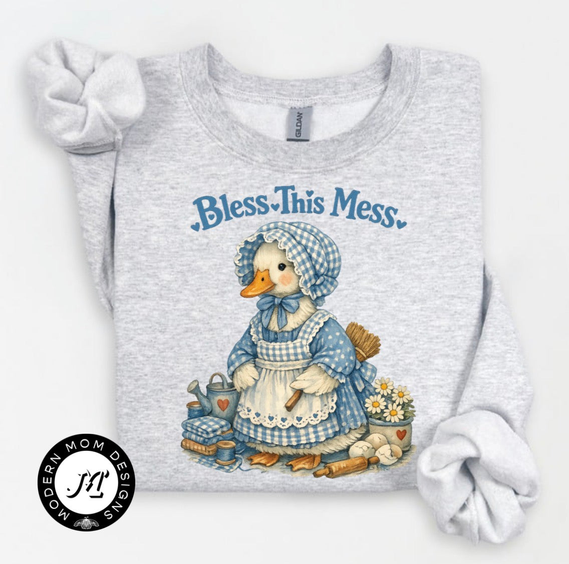 Bless this mess crewneck