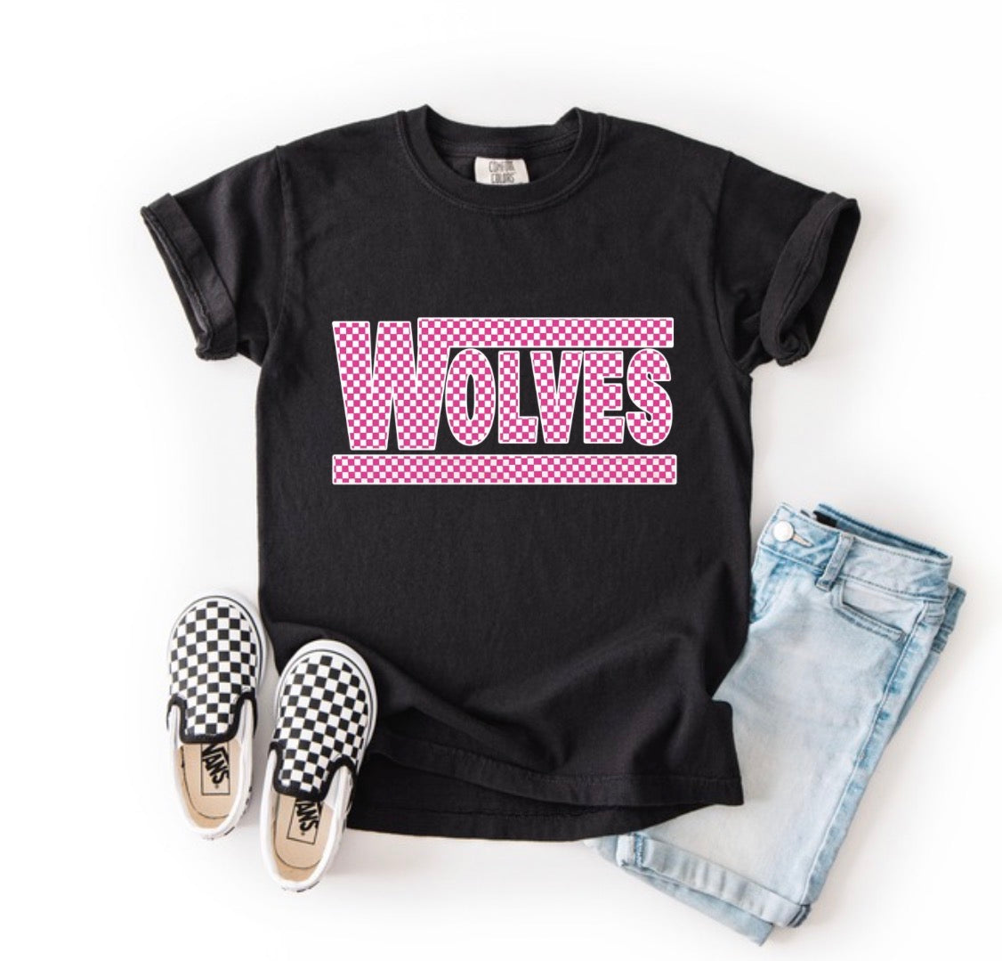 Black Hills Wolves YOUTH (tee shirt, crewneck or hoodie)