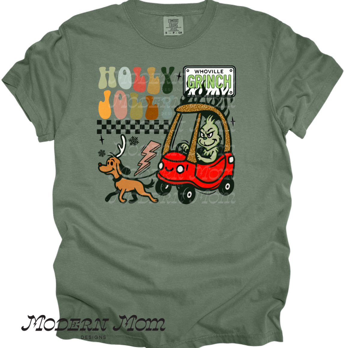 Holly jolly (tee, crewneck or hoodie)