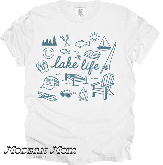 Lake life(tee or tank)