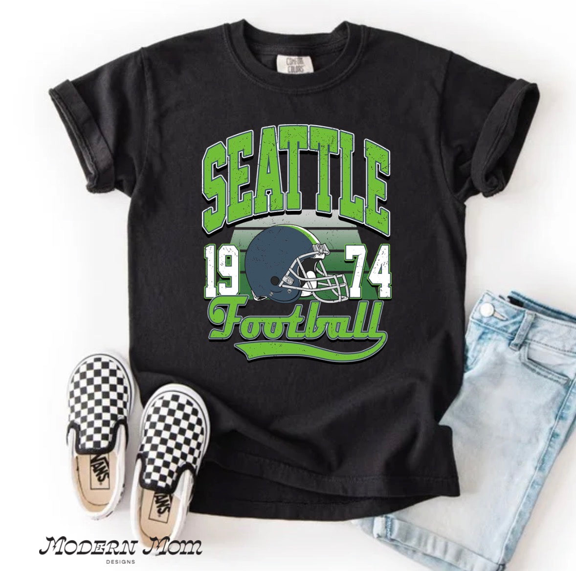 Seattle football(NEWBORN-youth XL)