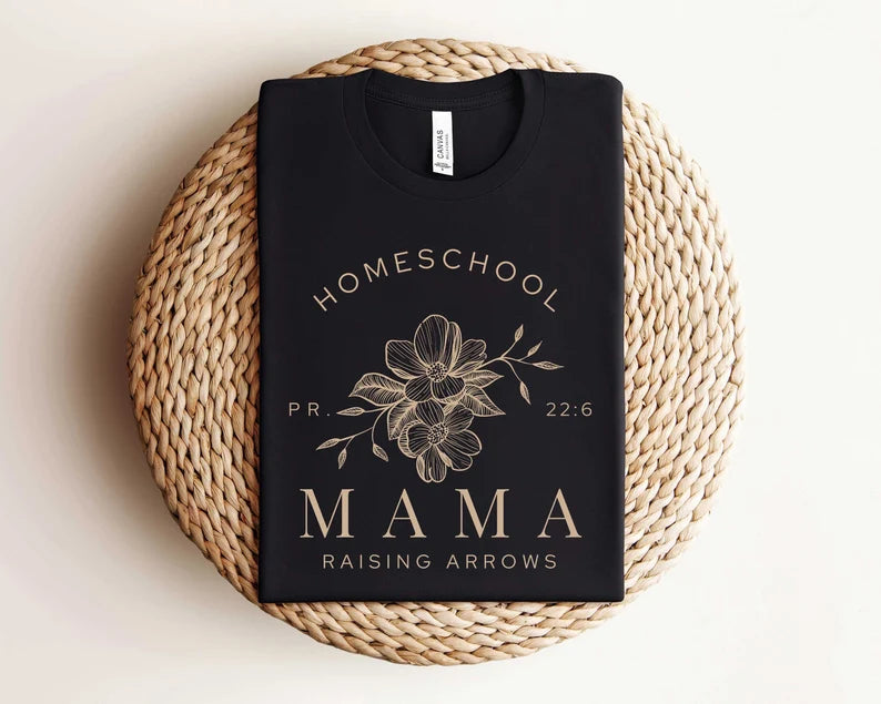 Homeschool mama raising arrows (multiple options)