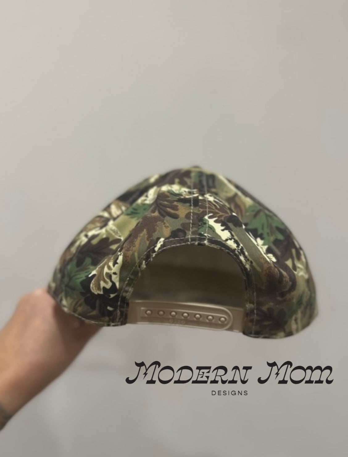 Motherhood Camo trucker