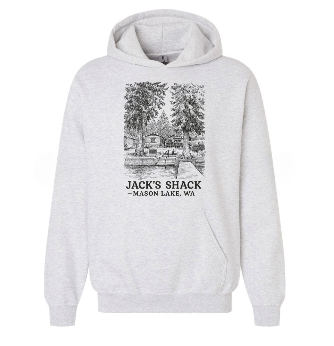 Jack’s Shack unisex adult hoodie sweatshirt