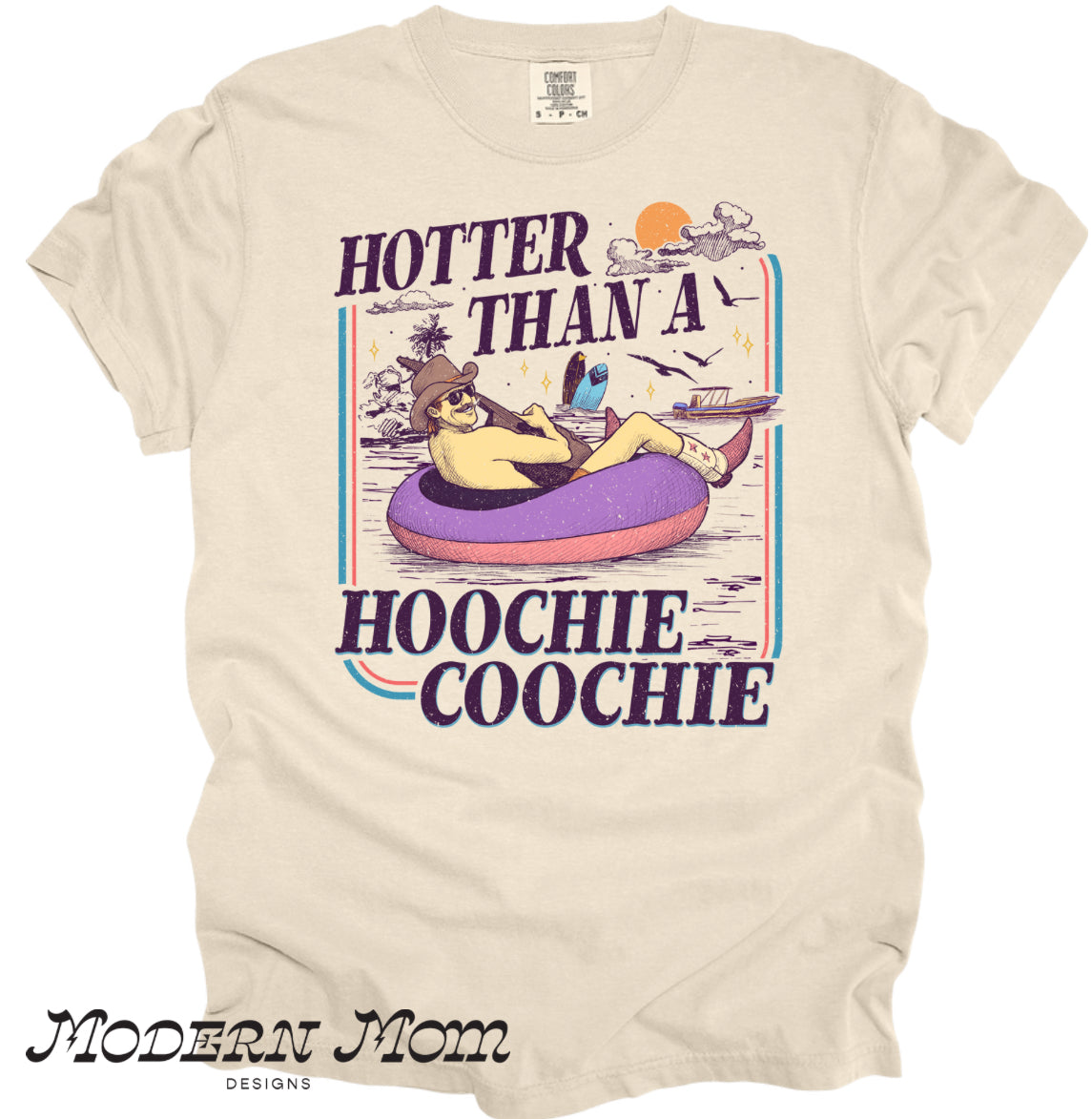 Hotter than a hoochie coochie(tee or tank)