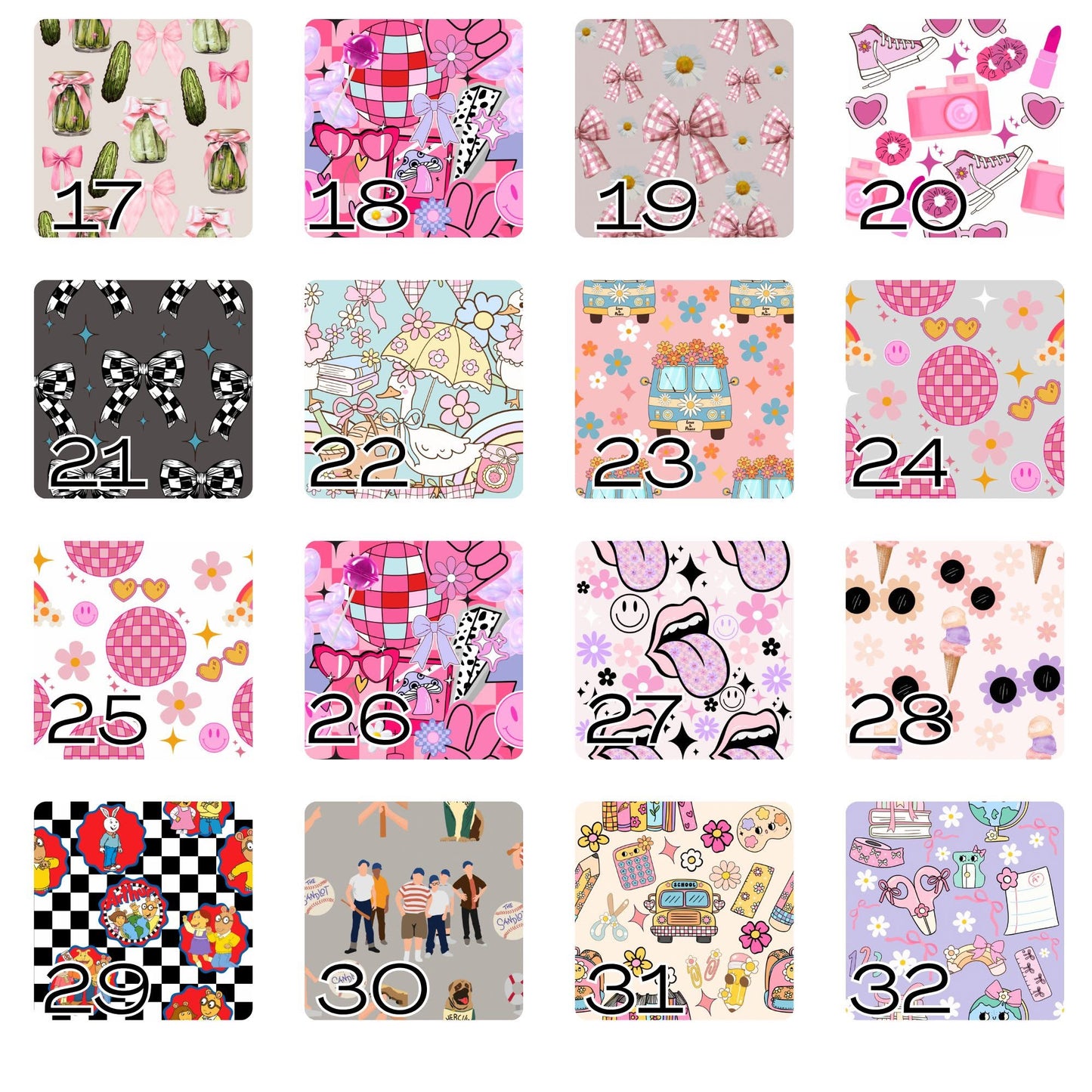 Acrylic bag tags