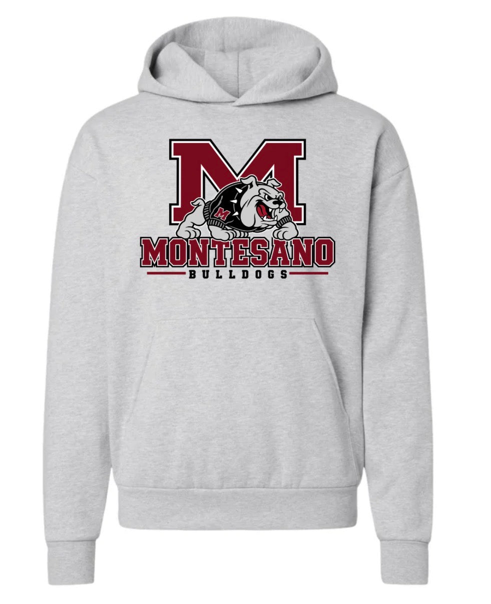 Montesano Bulldogs YOUTH (tee shirt, crewneck or hoodie)