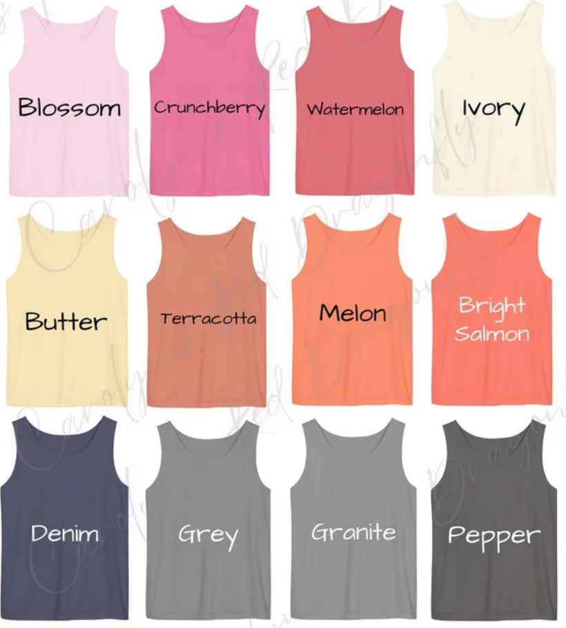 Mason Lake unisex fit tank top