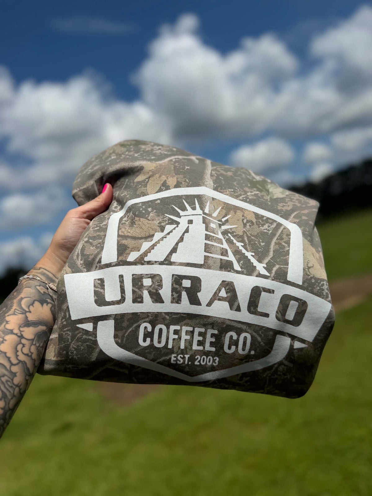 Urraco deadwood camo crewneck (heavyweight)