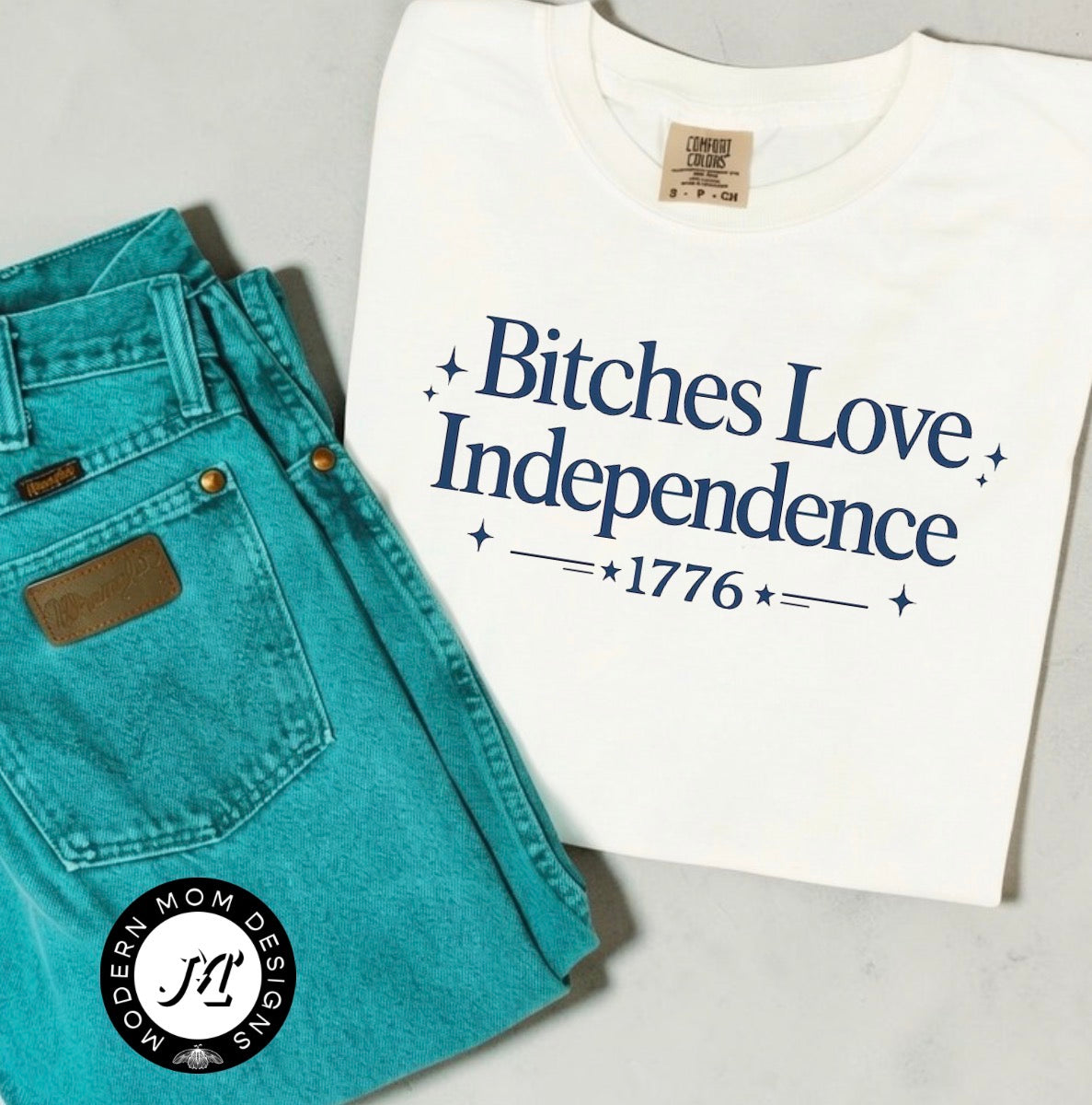 Bitches love independce (tee shirt, crewneck or hoodie)