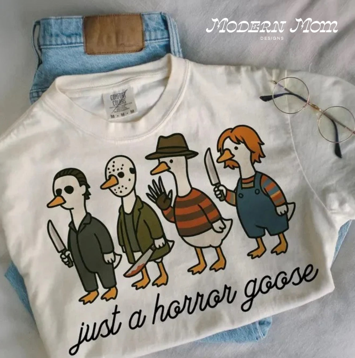 Just a horror goose