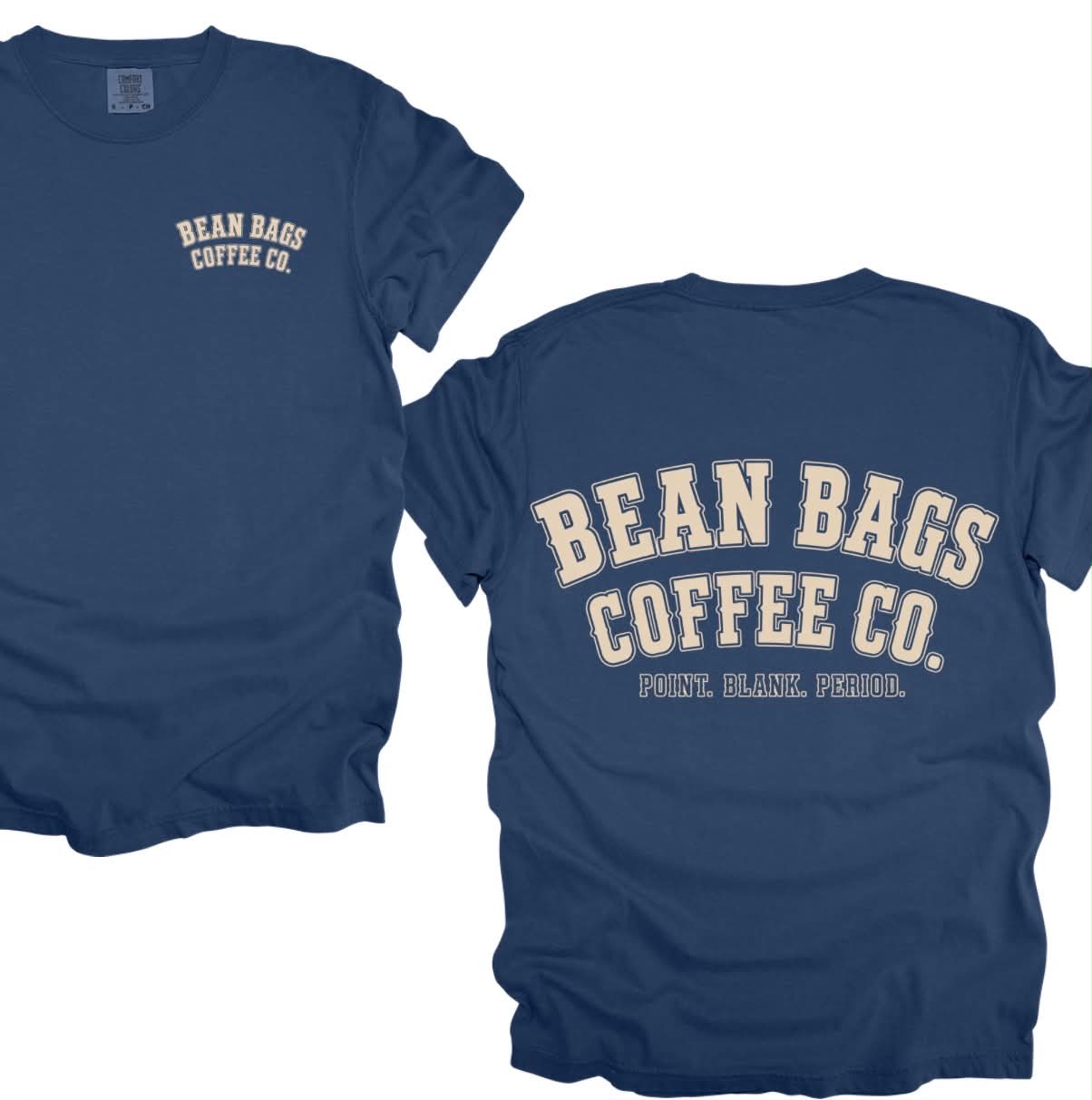 Bean Bags Coffee Co. exlcusive “Point. Blank. Period.” Western