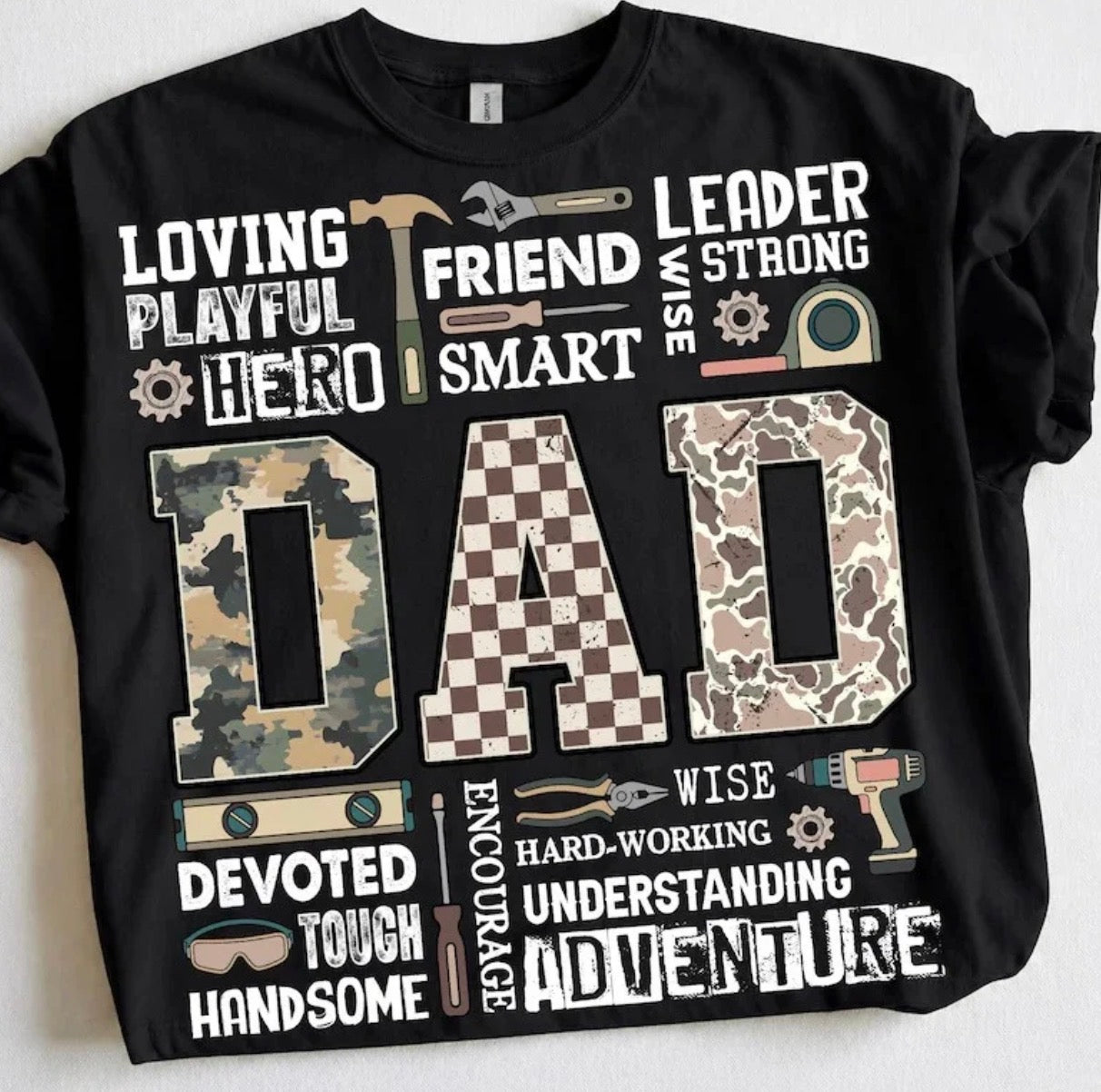 DAD (Tee shirt, crewneck or hoodie)