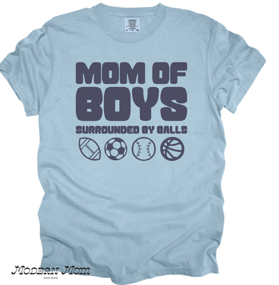 Mom of boys(tee, crewneck or hoodie)