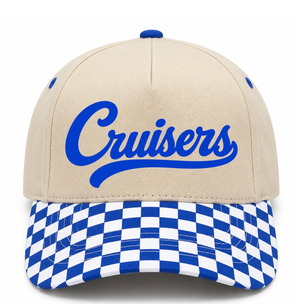 Cruisers checkered hat (screen print)
