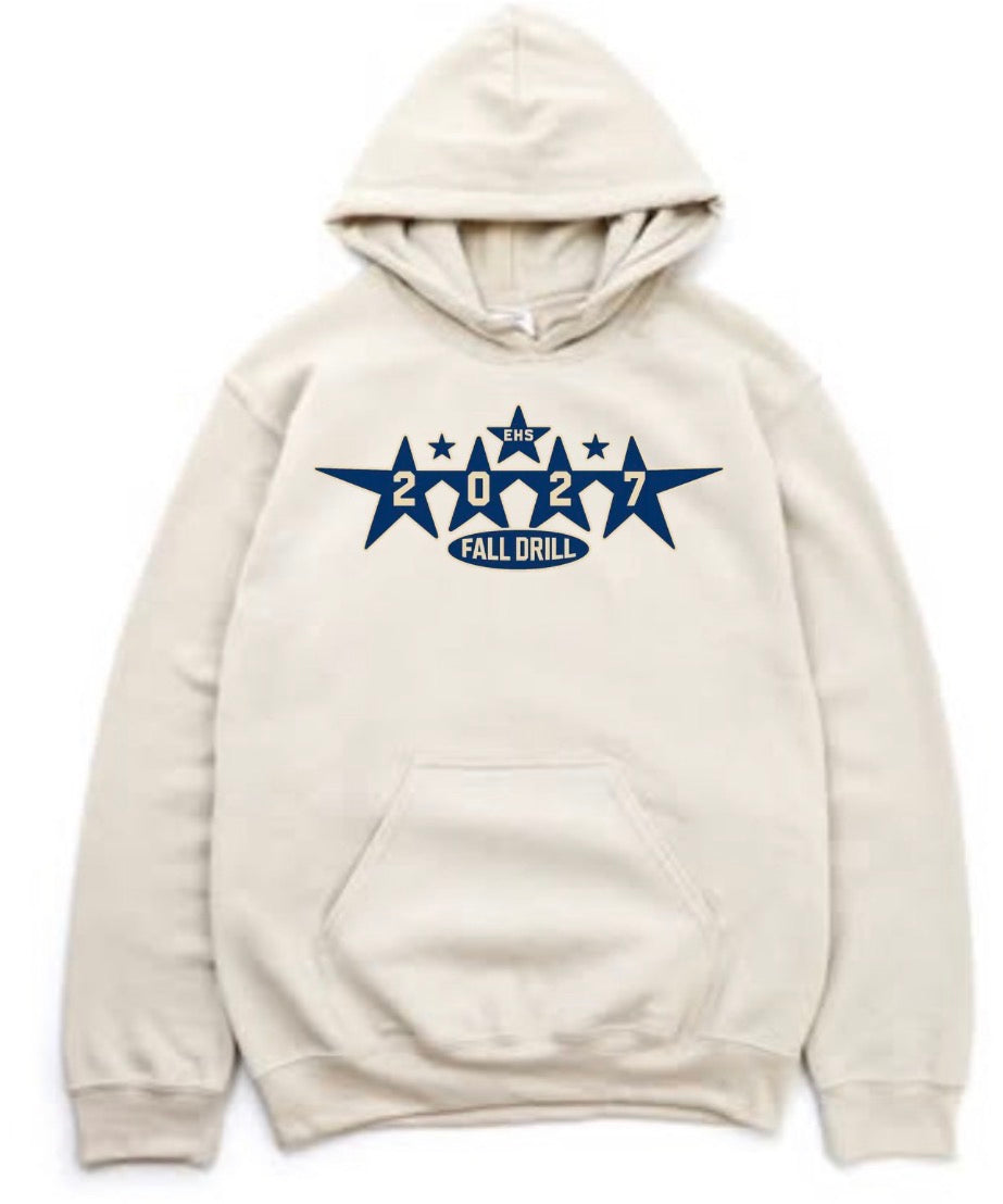 ELMA fall drill sand hoodie