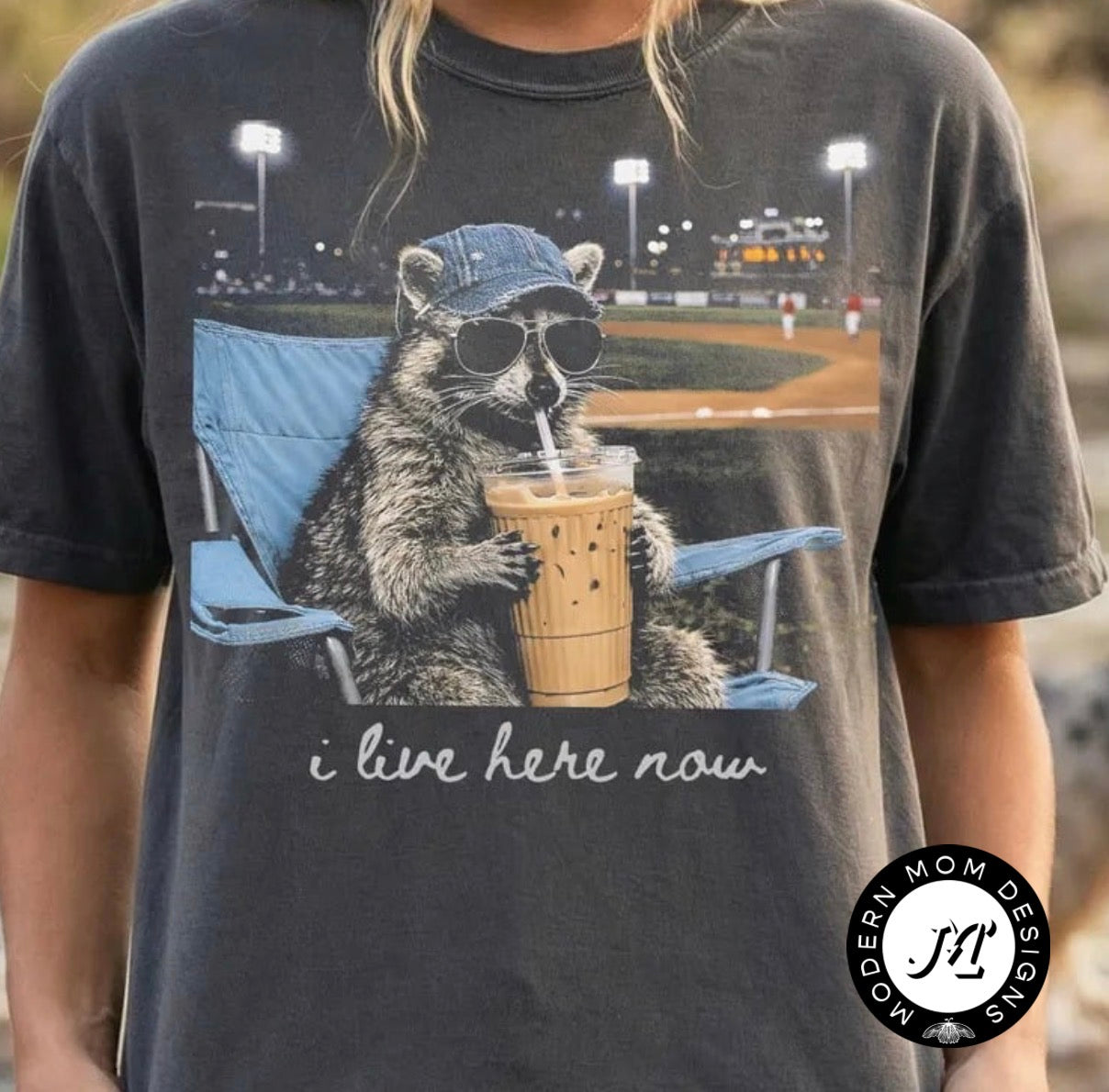 I live here now tee shirt