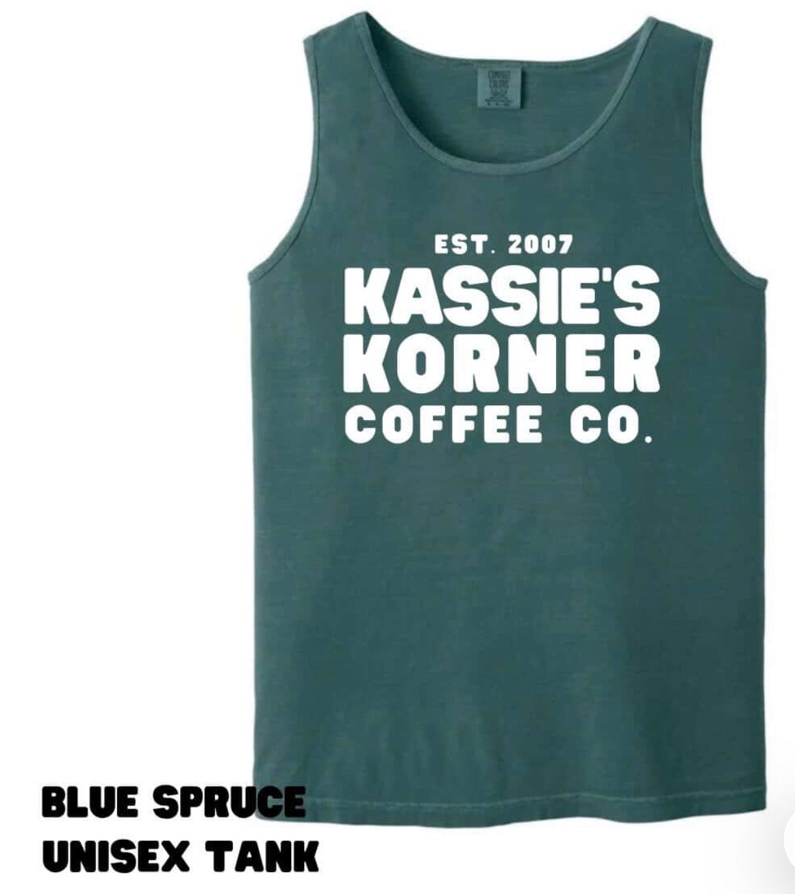 Kassies Korner unisex tank