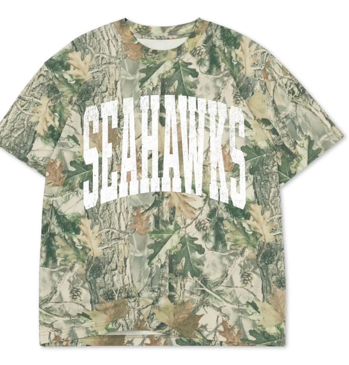 SEA boxy premium wood camo tee (youth XS-Adult 3XL)