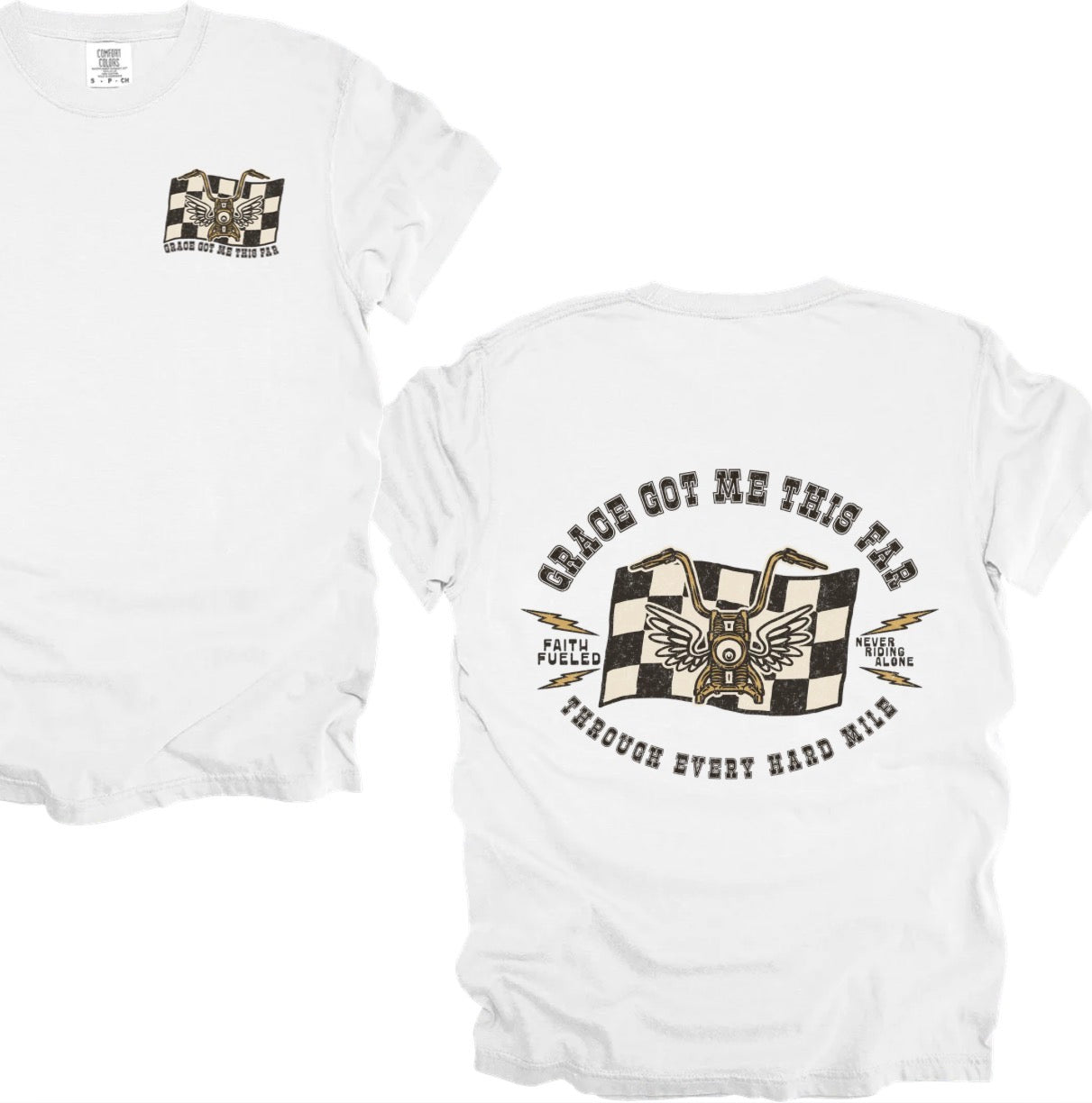 Grace got me this far (tee shirt, crewneck or hoodie)