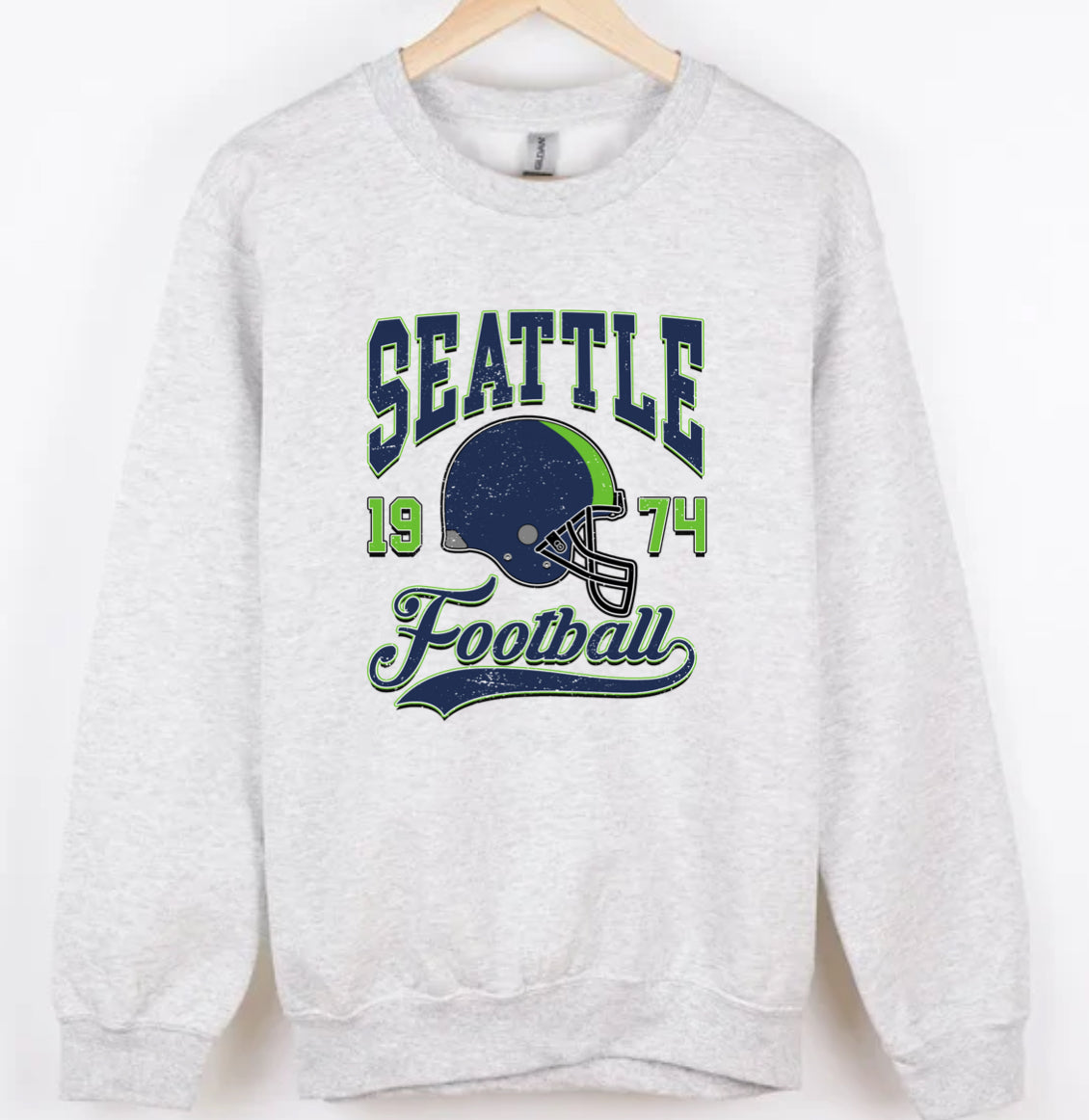 Vintage Seattle crewneck (adult & youth)