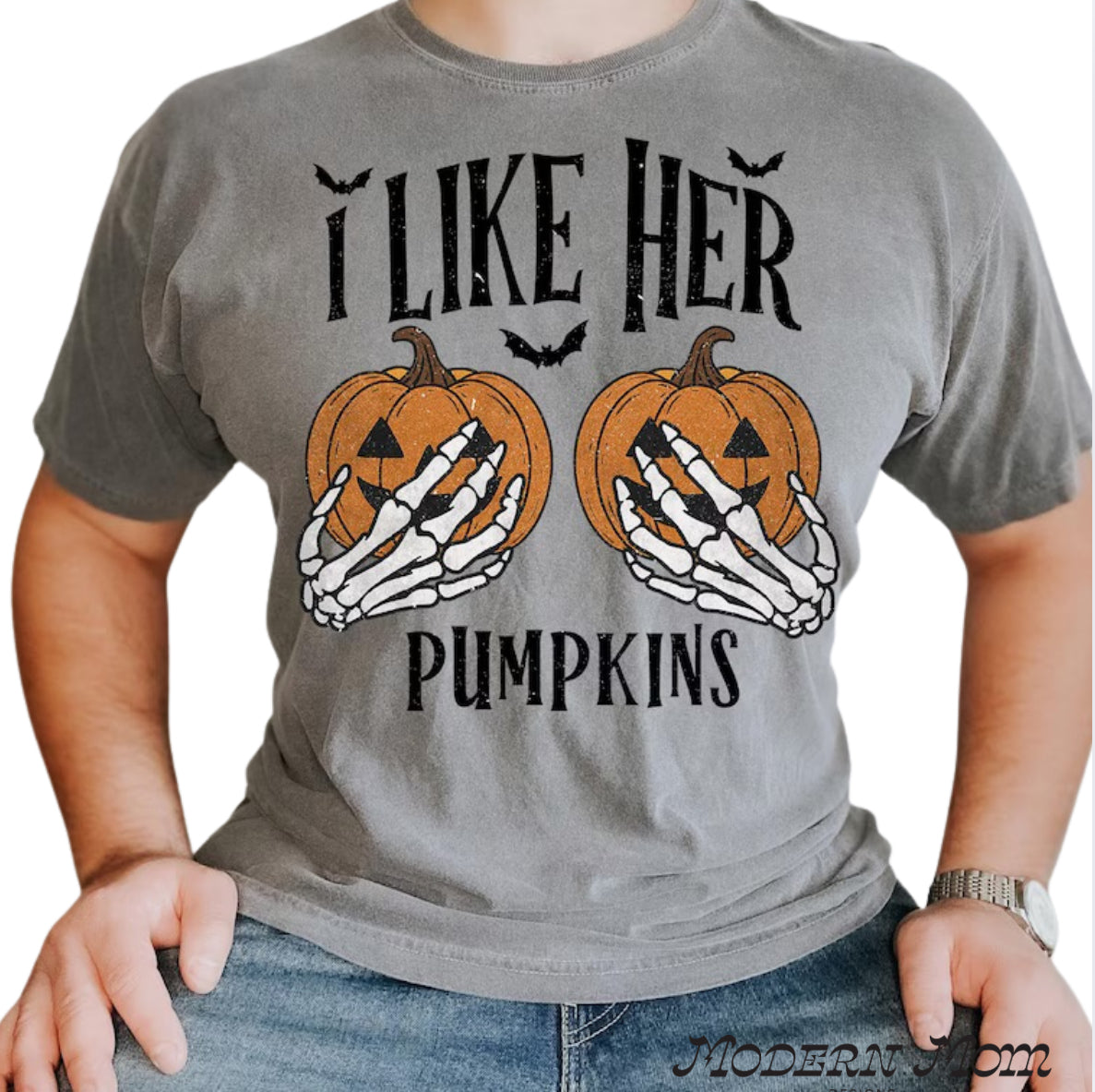 I like her pumpkins