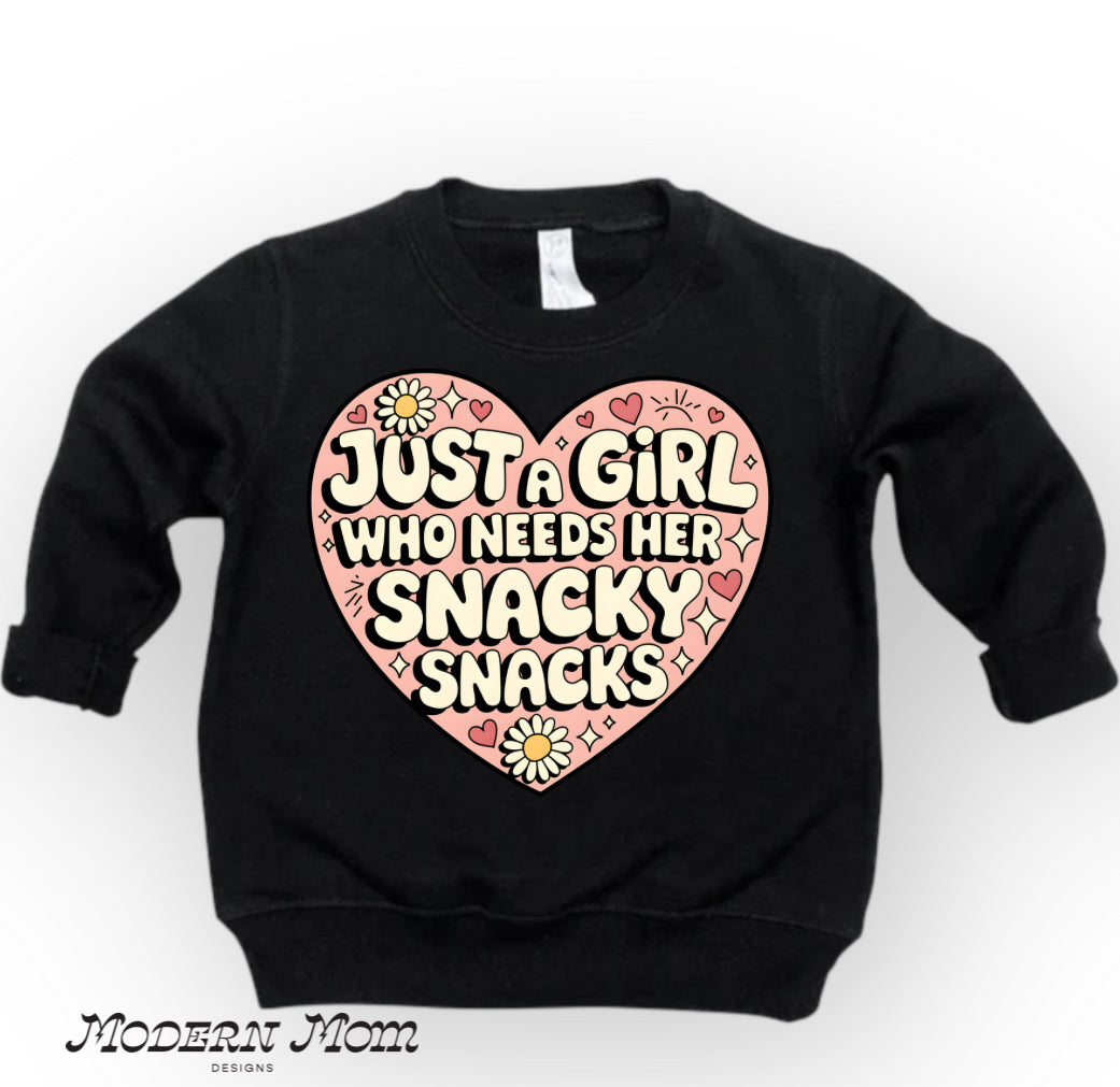 Just a girl who needs her snacky snacks