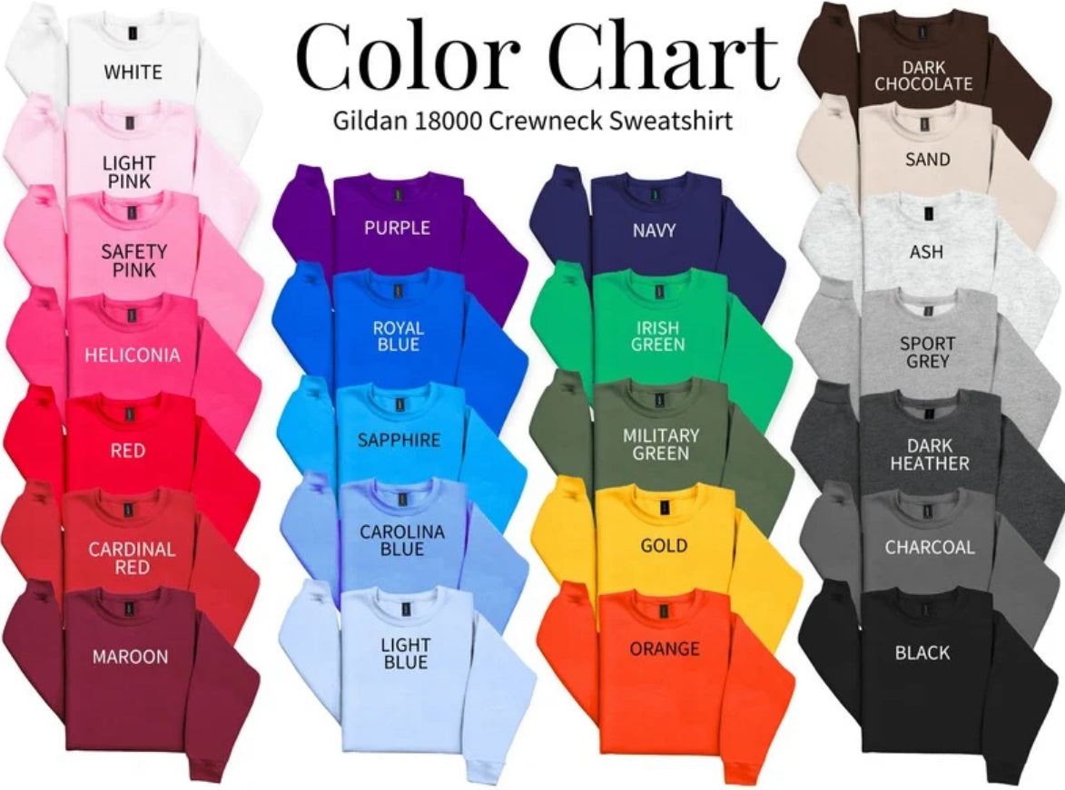 Mason lake unisex adult crewneck sweatshirt