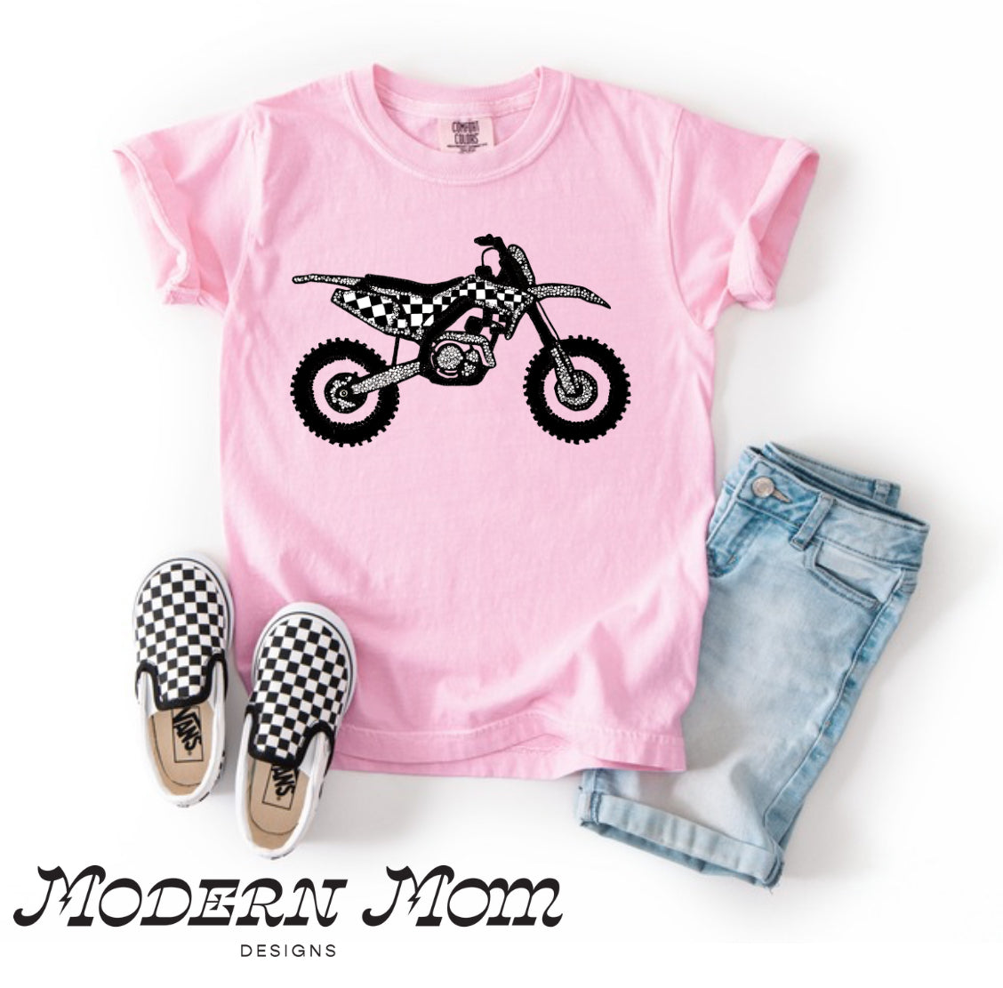 Blinged out Dirt bike pink(toddler-Youth)