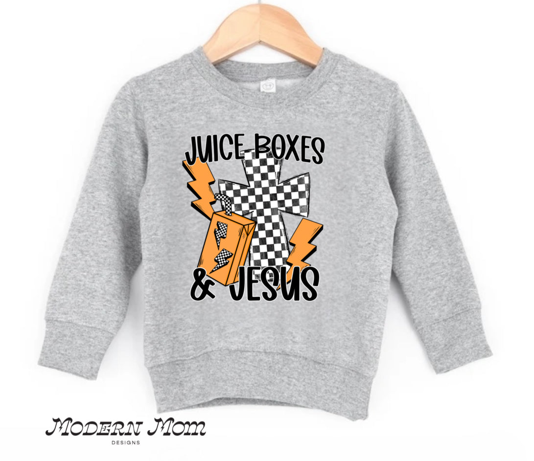 Juice boxes & Jesus orange