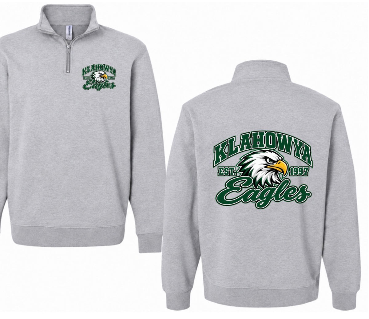 Klahowya Eagles quarter zip