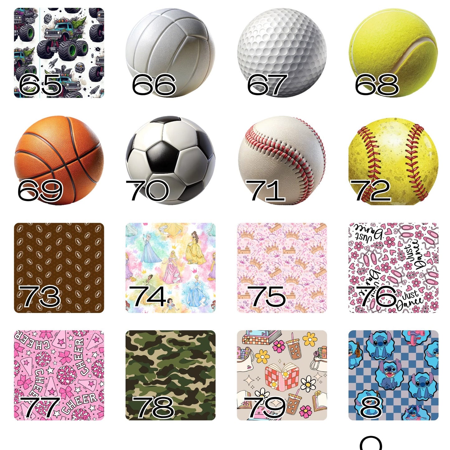Acrylic bag tags
