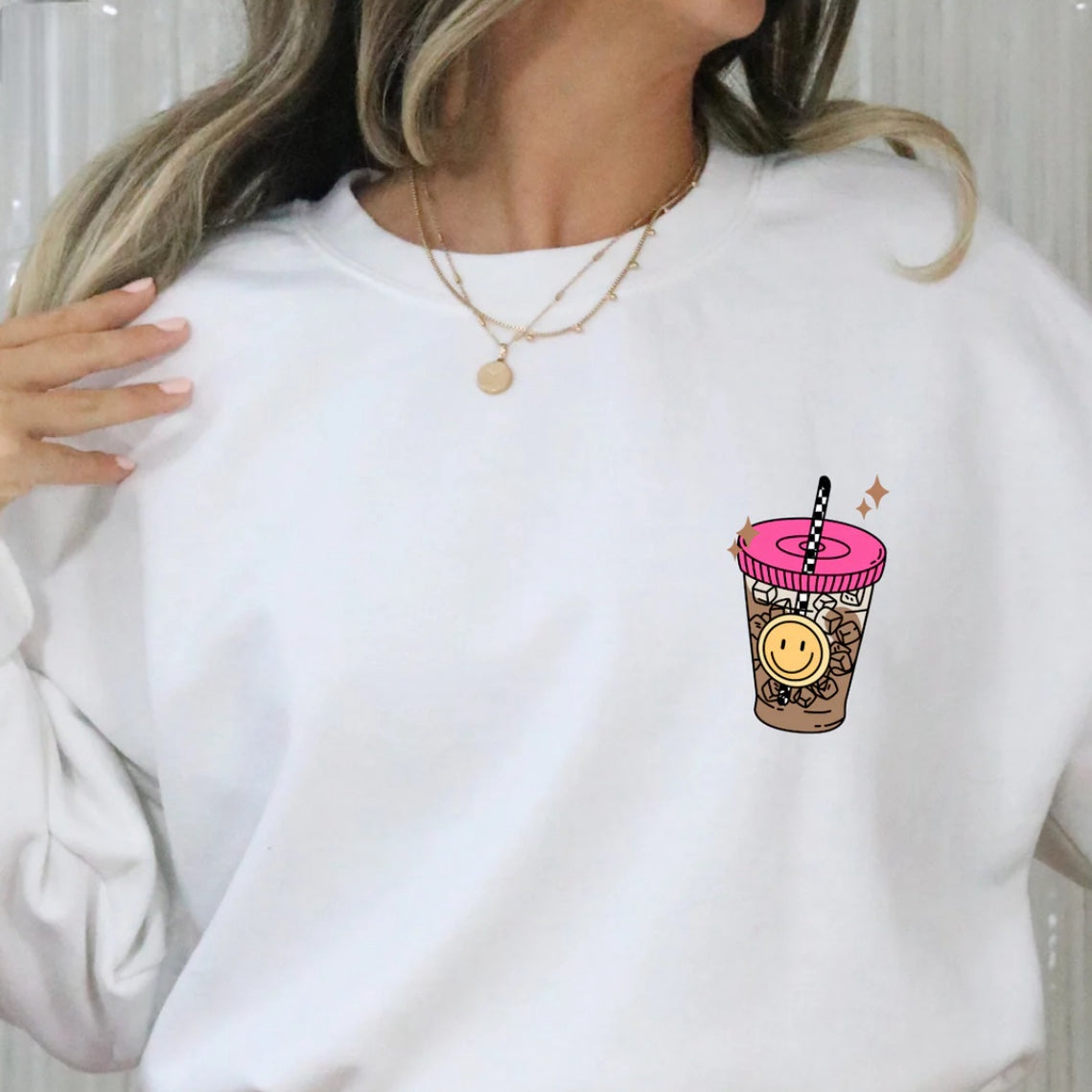 Happy teacher half coffee (double sided)