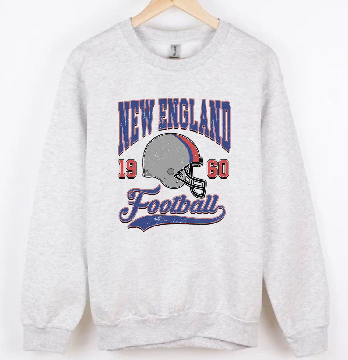 Vintage New England crewneck (adult & youth)