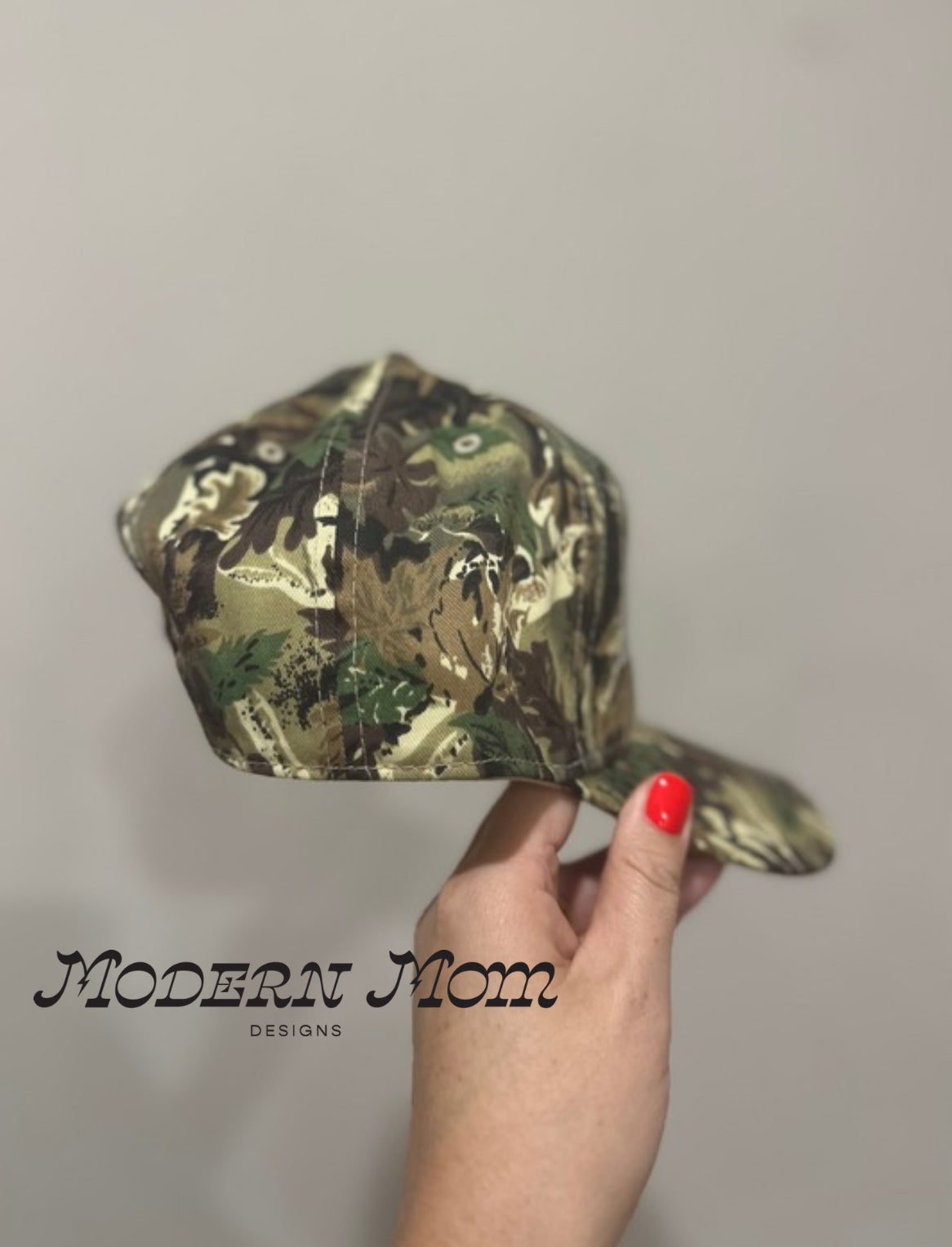 Motherhood Camo trucker