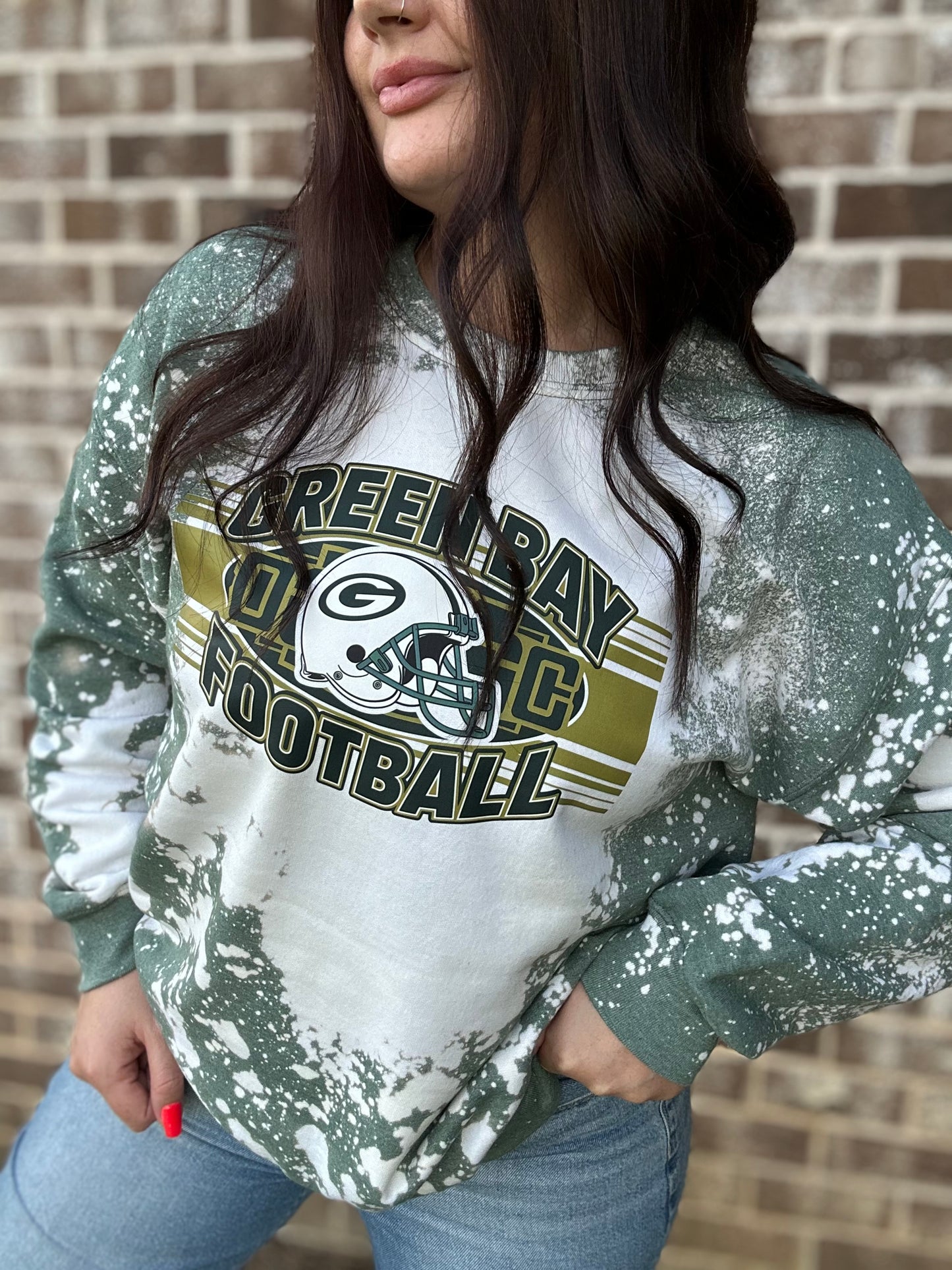 BLEACHED OUT FOOTBALL (ANY TEAM)
