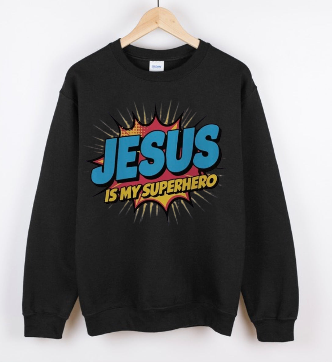 Jesus is my superhero