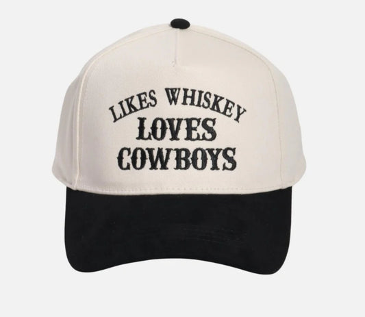 Likes whiskey loves cowboys