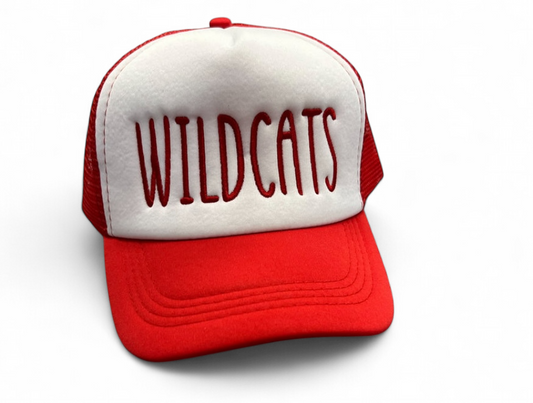 Mascot embroidered foam trucker