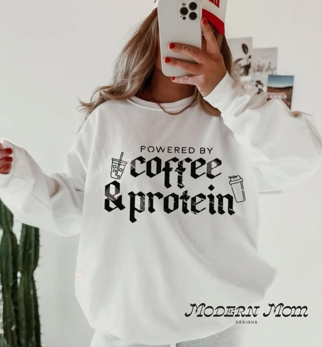 Fueled by coffee & protein