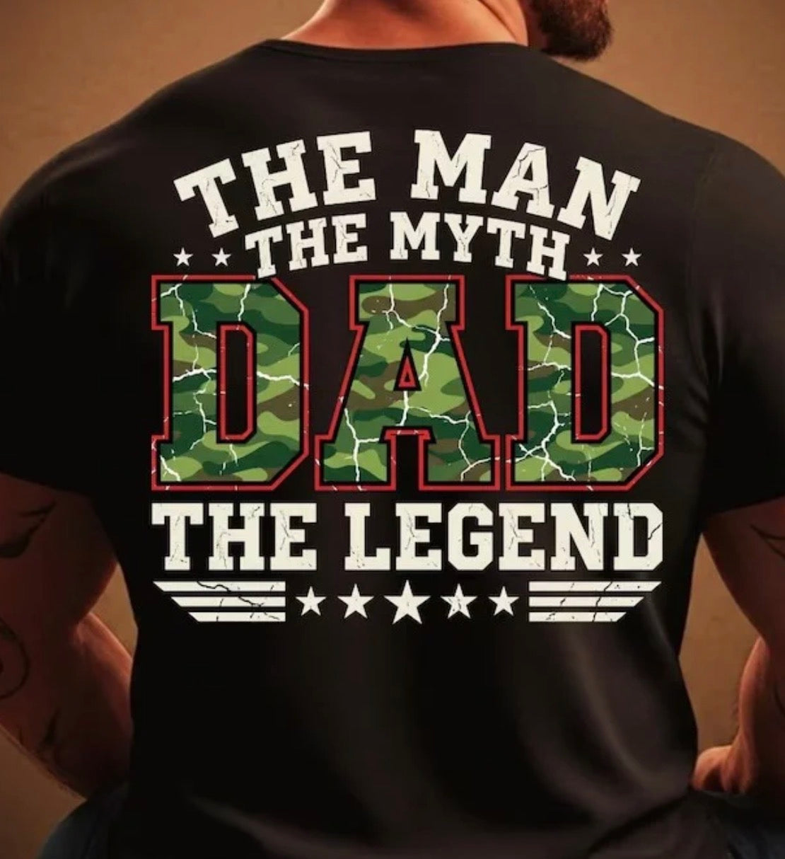 The man the myth the legend (Tee shirt, crewneck or hoodie)