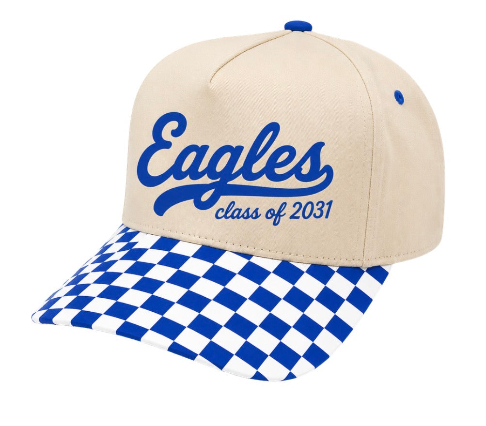Elma class of 2031 checkered hat