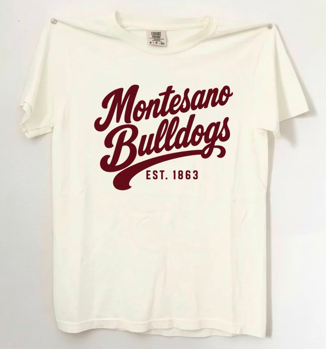 Montesano Bulldogs tee shirt