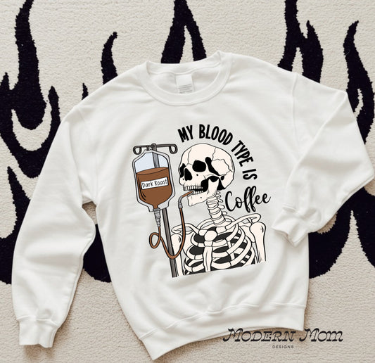 My blood type is coffee