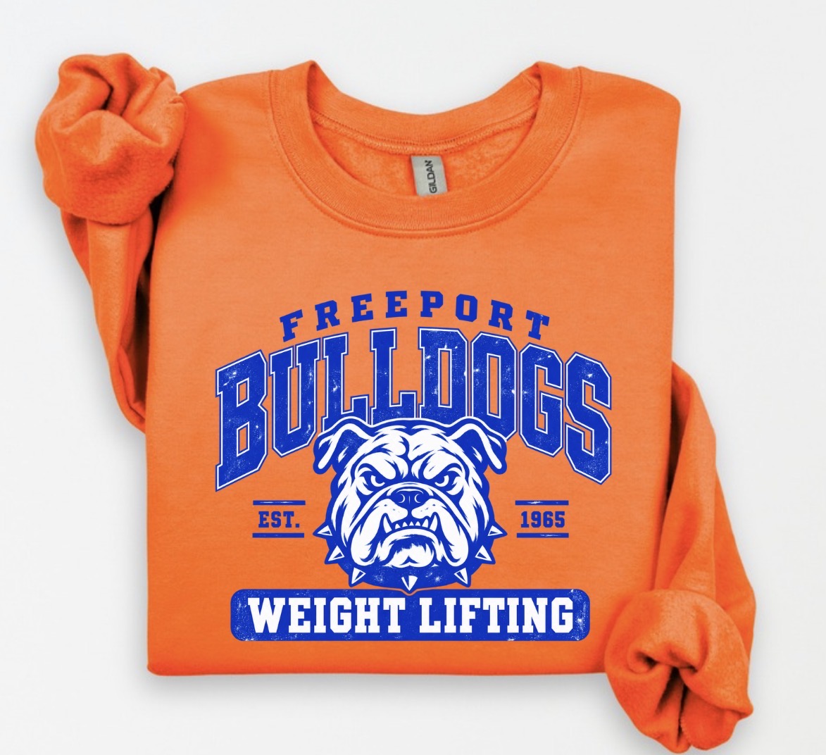 Freeport Bulldogs weight lifting -adult (multiple options)