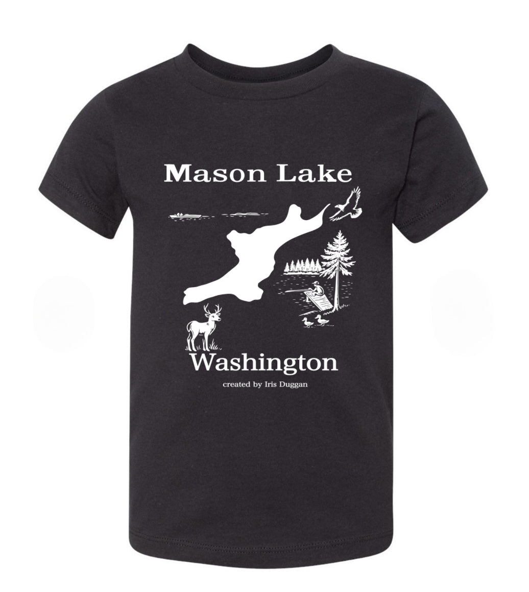 Mason Lake toddler-Youth XL tee shirt